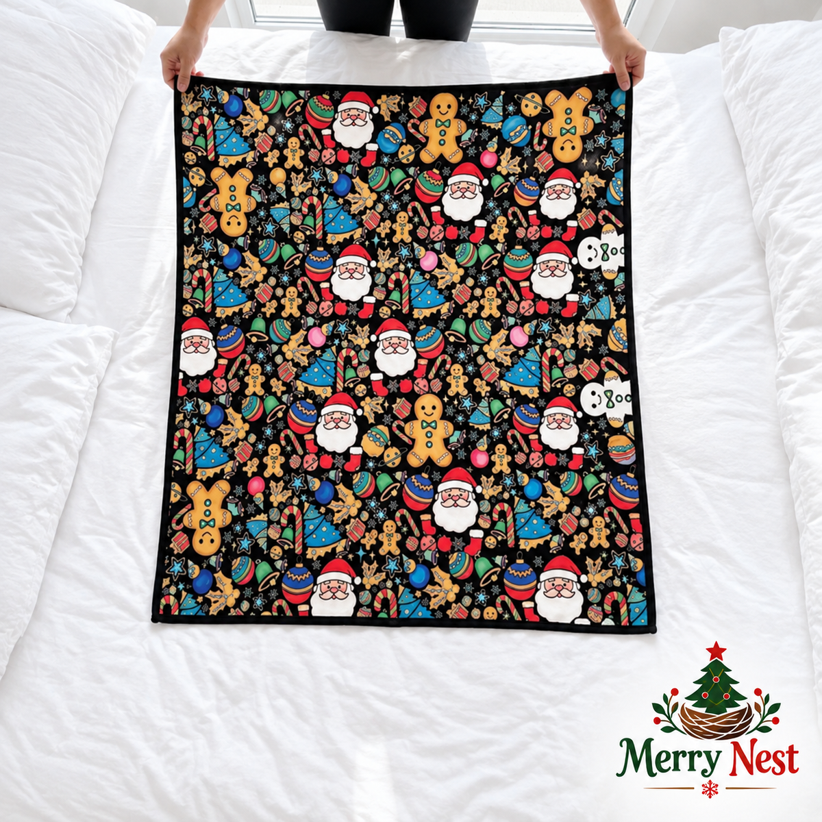 MerryNest™ Christmas Coloring Blanket